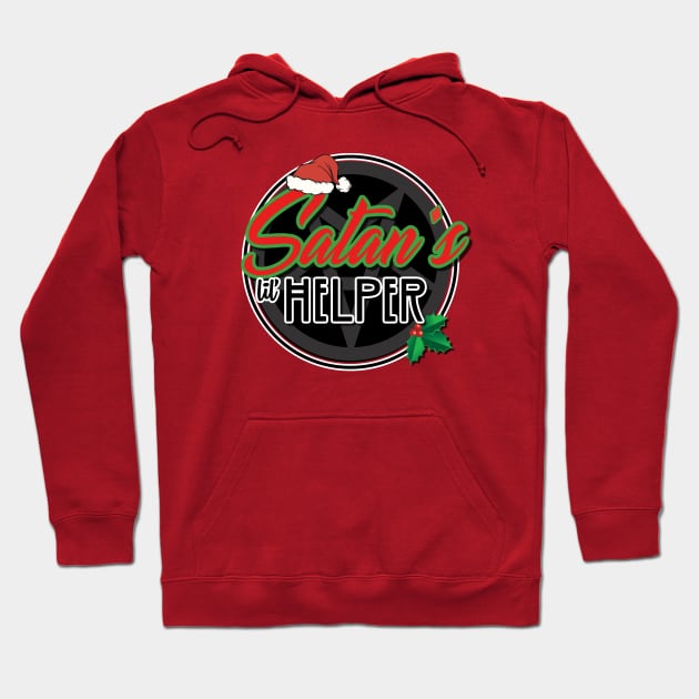 Satan's Lil' Helper Hoodie by David Hurd Designs